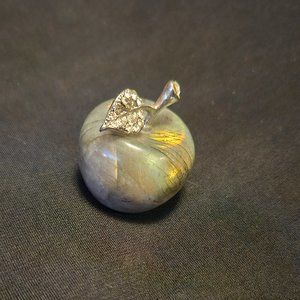 Labradorite crystal, healing crystals, home decor Mini Diamond Apple